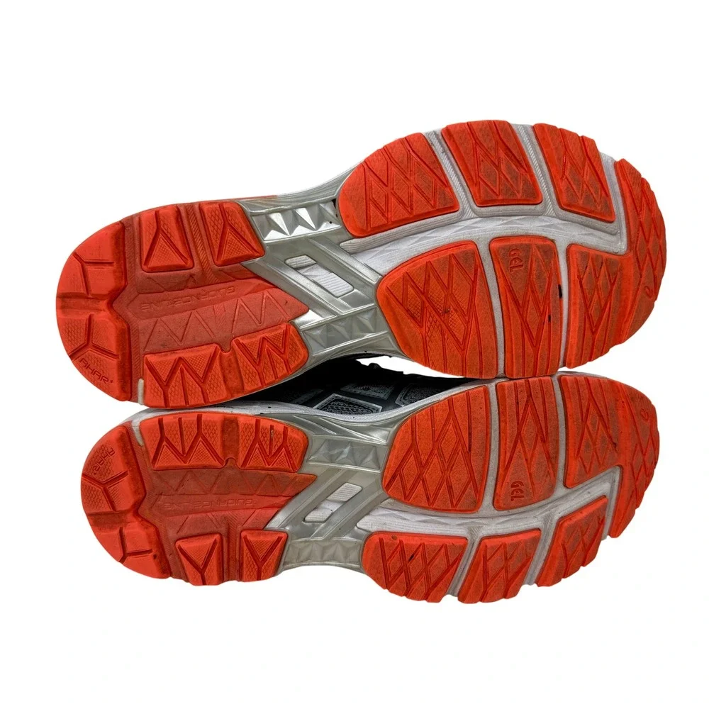 Asics GT-1000 6 Women's Size 8.5 Running Shoes Grey Orange Stability T7A9N - Picture 15 of 16